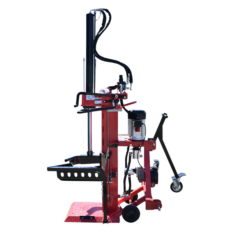 Vertical wood splitter 20T 380V 5.5KW Breckner Germany